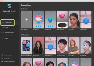 crear un filtro de Instagram