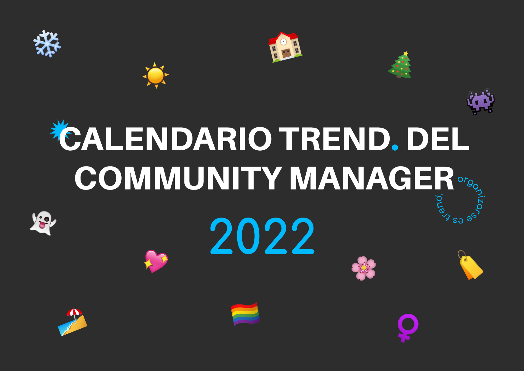 calendario del community manager 2022